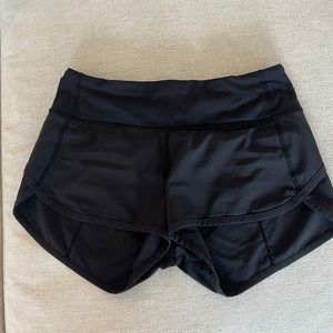 Lululemon size 2 black shorts